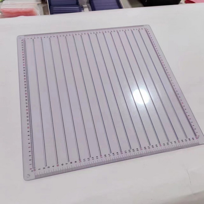 快速畫格尺 書法刻度尺 劃線尺 50x24公分, 1個