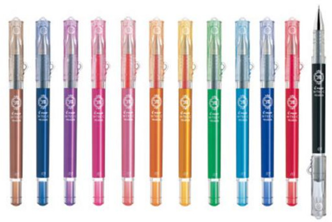 파이롯트 하이테크C 마이카 LHM15C 0.3mm 0.4mm 펜, 0.4mm-아리콧오렌지, 1개