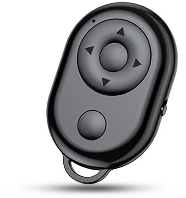 호루스벤누 BR-TX3 스마트폰 셀카 블루투스 리모컨 쇼츠 틱톡, 검정, 1개