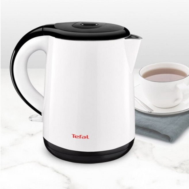 [테팔] 세이프티 화이트 블랙 전기 주전자 KO2611KR/전기포트1L, 없음, 상세 설명 참조
