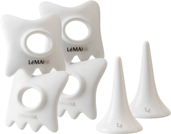 르마하 반지괄사 2개입+거치대 1개입 2세트, 화이트