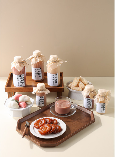 약선발효연구가가 만든 전통발효음료 초향정 보리단술 200ml, 5개, 위장튼튼 자색고구마 (+4000원)