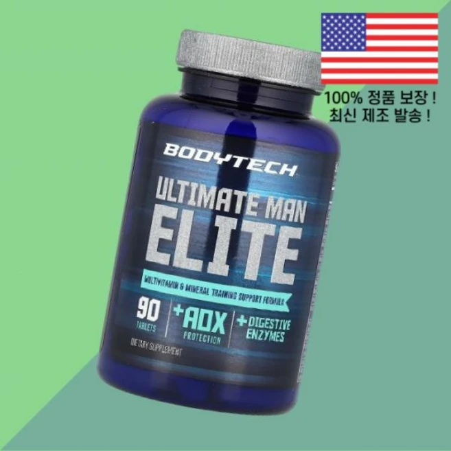 바디테크 얼티밋 맨 엘리트 90정 BodyTech Ultimate Man Elite 90 Tablets, 바디테크 얼티밋 맨 엘리트 90정 BodyTech Ul, 1개 - 쿠팡
