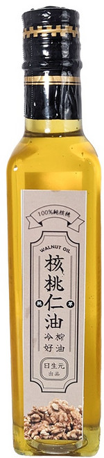 日生元 油品 250ml 批發 - 南瓜籽油 亞麻油 印加果油 芝麻油 核桃油, 1個, 核桃油 250ml
