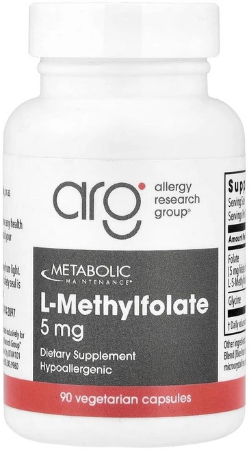 메타볼릭 메인터넌스 L-메틸 폴레이트 5mg Metabolic Maintenance L-Methylfolate 5 mg 90정, 1개 - 쿠팡