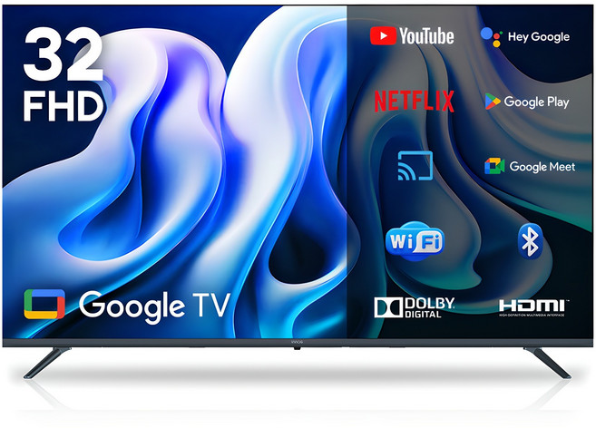 이노스 FHD KU 구글 TV, 81cm(32인치), S3201FKU NEW, 스탠드형, 단순배송상품