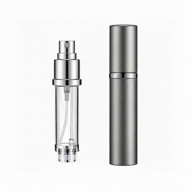 KOLKO 定裝香水分裝瓶 細膩噴霧 方便攜帶, 1個, 星空灰