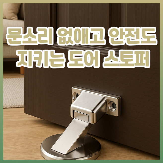 하루로 NEW 문고정 문닫힘방지 도어스토퍼, 1세트