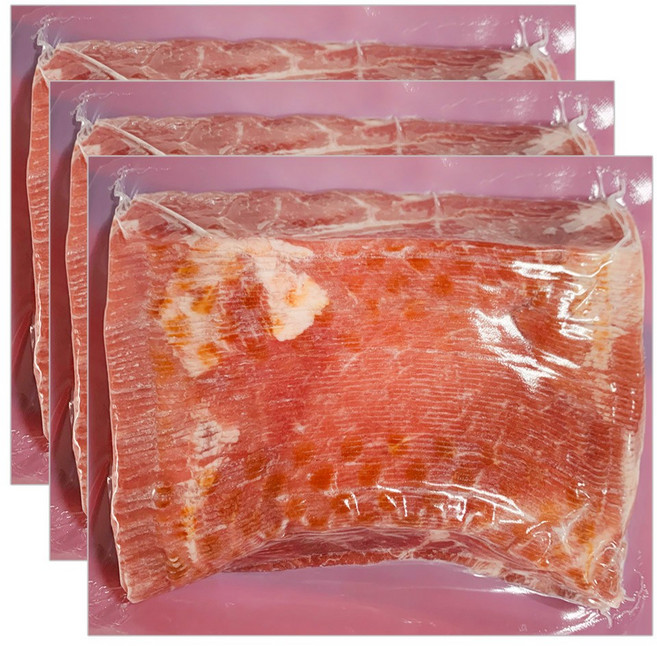 오뗄 전지 베이컨 1kg, 3개