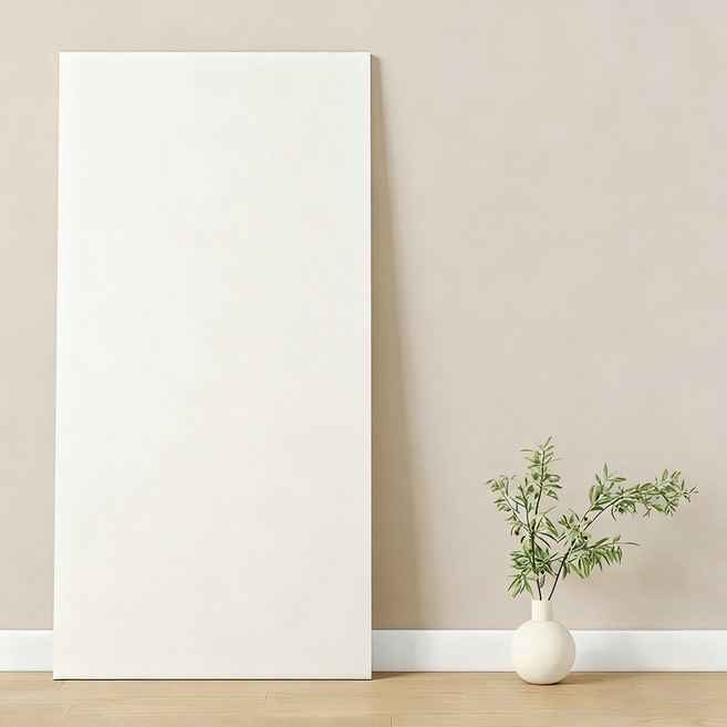 무광 방수 방습 폼블럭 단열벽지 접착식 포인트인테리어 멀티 컬러 (30x60cm), 크림화이트 FG004