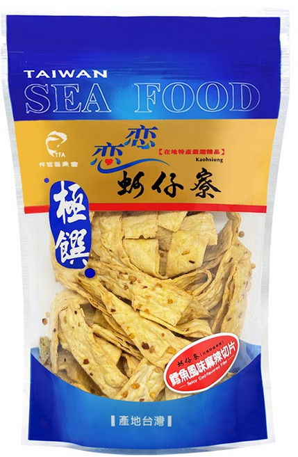 戀戀蚵仔寮 鱈魚麻辣切片, 1個