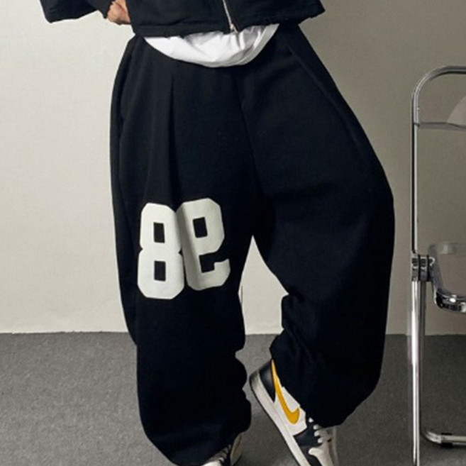 [주식디디댄스] 98 오버핏 벌룬 힙합 조거팬츠 데일리 댄스복 공연복 무대복 힙합의상 축제의상
