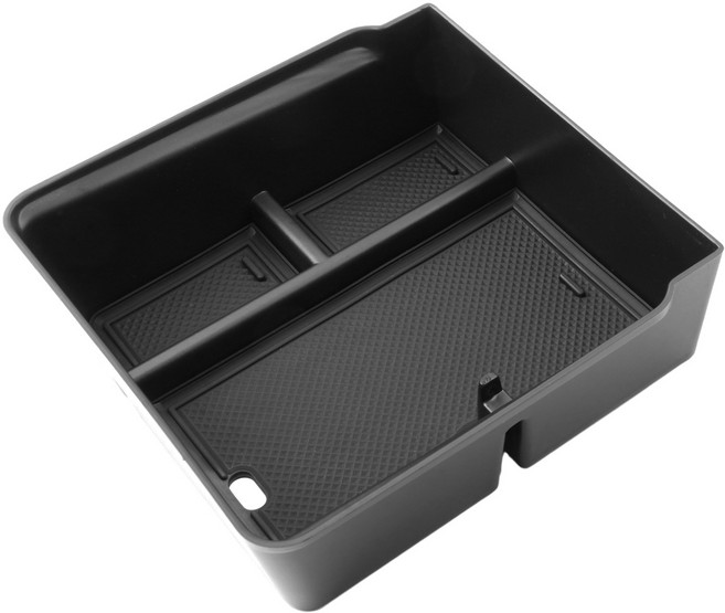 RUIYA 테슬라 모델3 하이랜드 센터 중앙 수납함 콘솔박스 트레이 컵홀더 세트, 팔걸이수납함