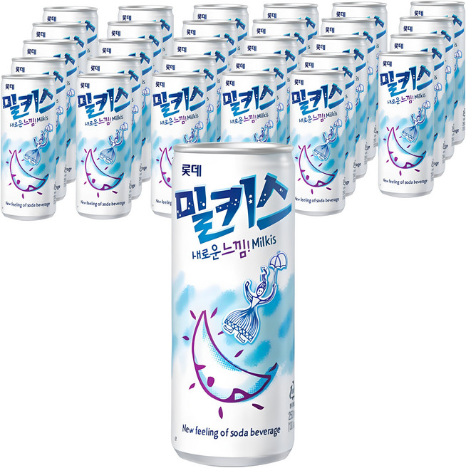 밀키스, 250ml, 60개