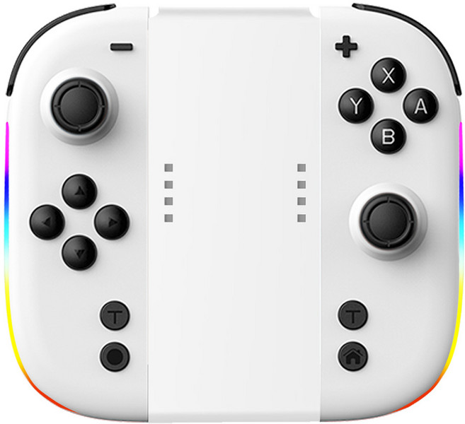 호환 닌텐도 스위치 & OLED & 라이트 & 스위치2 호환 무선 게임패드 조이콘 컨트롤러, 흰색, 1개, J5
