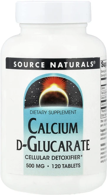 소스 내추럴스 칼슘 D 글루카레이트 500mg 120타블렛, 5병, 120정 - 쿠팡