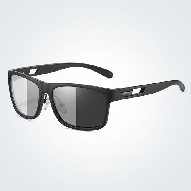 가벼운 변색 선글라스 UV차단 편광 주야간겸용 옐로우렌즈 운전용 눈부심 빚번짐차단 남녀공용