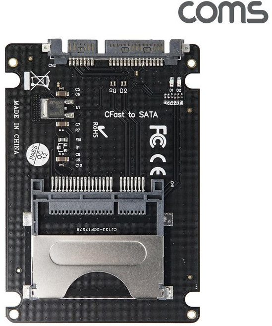 COMS CFast SATA3 변환 젠더 컨버터 맥OS 윈도우 운영체제지원 SW523