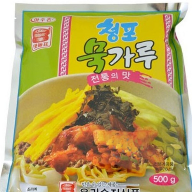 청포묵가루 500g 녹두 묵가루 분말, 1개
