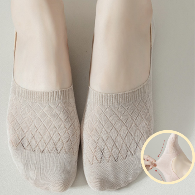 폴뉴몽 안벗겨지고 편안한 컬러 여자덧신 11켤레