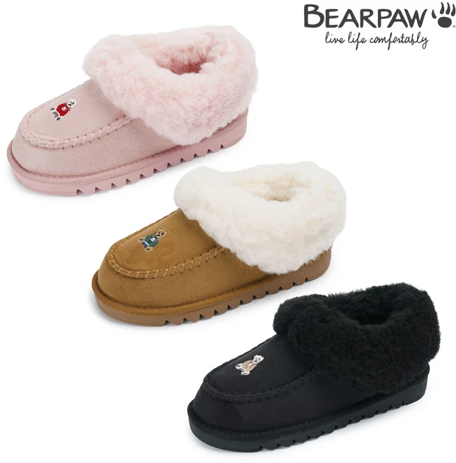 베어파우(BEARPAW) ADDISON 양털 슬립온 (kids) 3종 택1 - 쿠팡