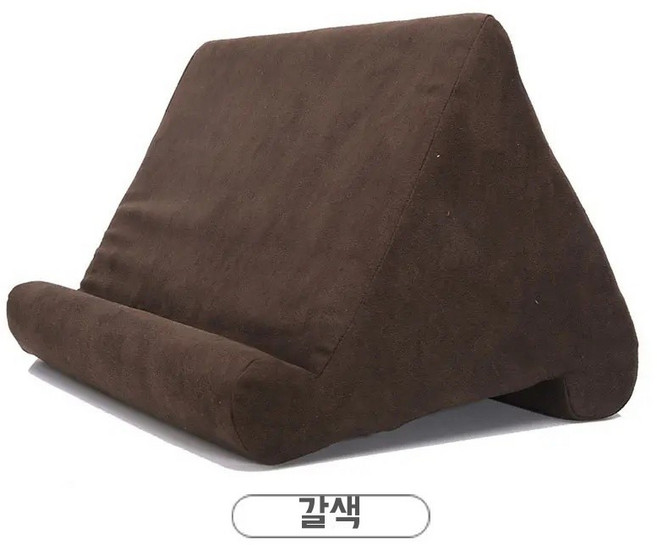 휴대폰 태블릿 아이패드에 태블릿 베개입니다 누워서 독서 태블릿 사용가능, 1개, G. 브라운