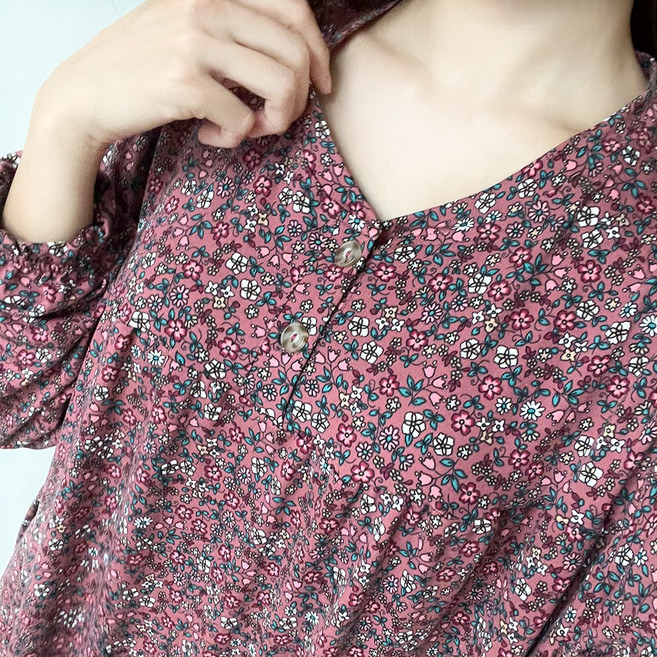 엘라운지 수피아 수면 홈웨어 빅사이즈 원피스 파자마