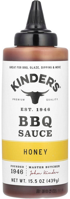 킨더스 BBQ 소스 꿀 439g(15.5oz) KDR-70006, 1개, 439g