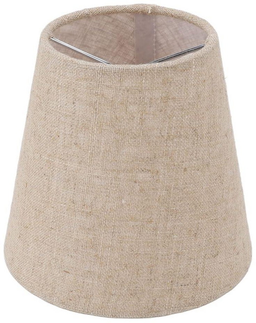 ZAWELIYO 6Pcs Clip On Lamp Shades Small Drum 린넨(마) Fabric Lampshades for E14 Candle Bulbs Lighti, ZAWELIYO 6Pcs Clip On Lamp Sha
