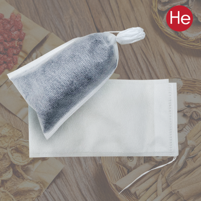 H 쌍끈 부직포 걸름망 9x17cm 보자기 100장 한약 첩약 육수망 약재팩 추출보자기니 다시팩, 1세트, 100개입, FREE(one size)