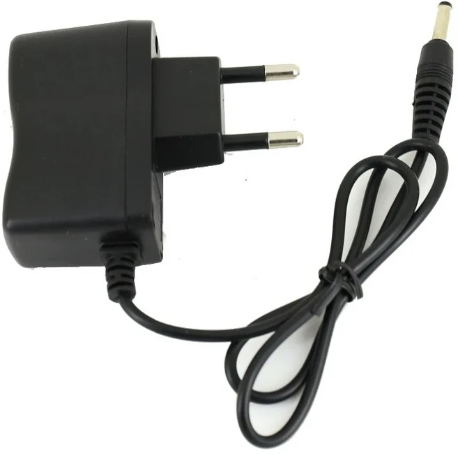 미국 EU 충전기 DC4.2V 3.5mm 손전등 전원 공급 장치 3.7V 500mA AC 스마트 어댑터 18650 리튬 배터리, 01 EU plug