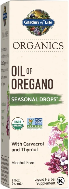 가든오브라이프 오일 오브 오레가노 시즈널 드롭 리퀴드 허벌, 1개, 30ml - 쿠팡