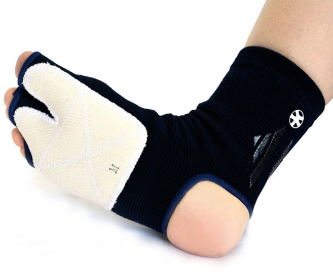 검도덧신 발바닥보호대 검도발바닥 쿠션 스포츠 발보호대 훈련 밑창패드, 1개, 4. 오른쪽 천바닥