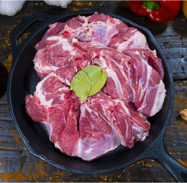 (램스푸드) 양고기 양삼겹 냉동 500g 구이용 캠핑 맥주안주 모닝양삼겹, 냉장어깨살-1000g, 1개