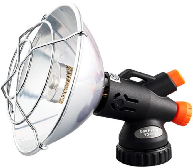 캠핑오븐 휴대용 미니 가스 가열 스토브 히터 캠핑 오븐 소형 워머 부탄 안전 차박텐트 텐트 야외용, [02] 캠핑오븐 Black, 1개