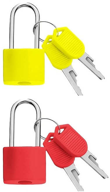 예삐스토어 미니 긴 자물쇠 다이어리 사물함 캐비넷 여행용 열쇠 소형 자물통 락커