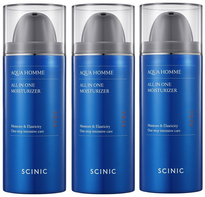 싸이닉 아쿠아 옴므 올인원 모이스처라이저 100ml 3개