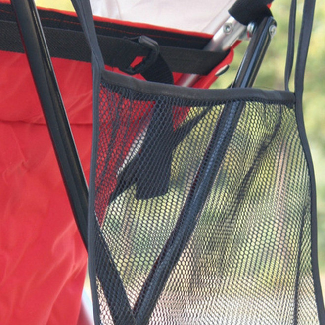 유모차 걸이 수납함 메쉬포켓 망사주머니, 1개