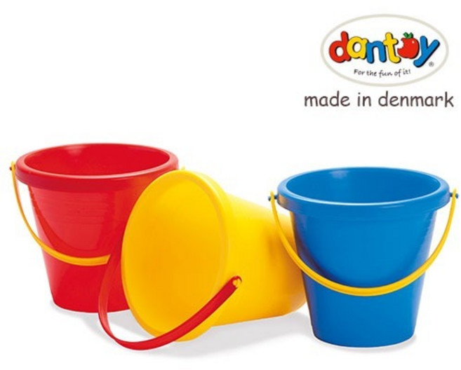 댄토이 양동이 고급18 물 모래 놀이 색상랜덤 낱개 1개