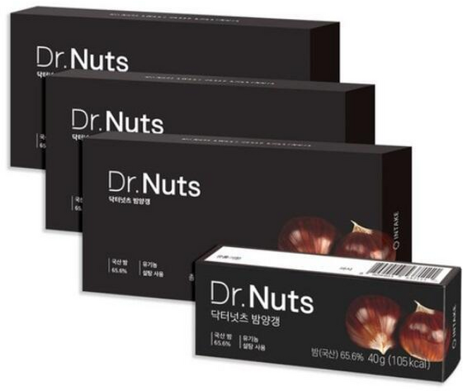 닥터넛츠 밤양갱, 40g, 15개