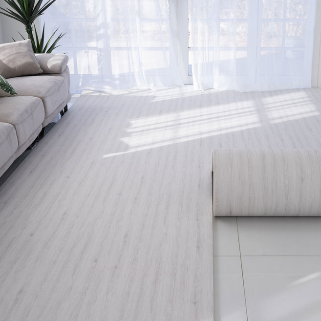 제로벨 제로플러스 21T 층간소음 방지 PVC 롤매트 유아 어린이매트, 오크그레이