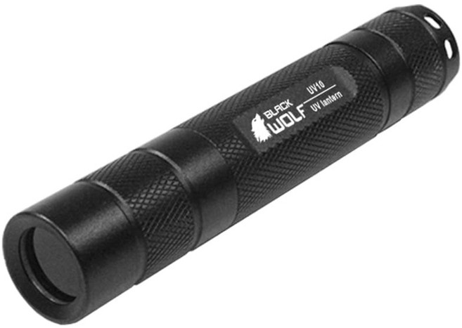 블랙울프 UV10 UV랜턴 위조 지폐감별 골동품 상태 감별, 1개
