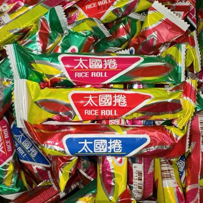 粿女兒商行 現貨太國捲 古早味玉米棒捲餅餅乾 酥脆懷舊零食, 1個