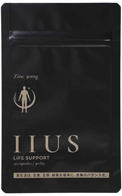 한 알에 아연 30mg 고배합 IIUS 이어스 아연 영양제 30mg 30일분 고농도 아연 보충제, 사이즈, 1개, 30정