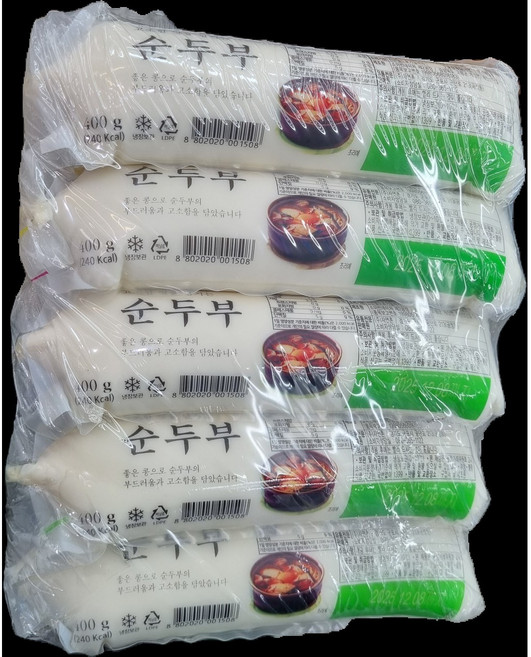 자연촌 순두부 2kg_아이스박스포장, 아이스박스포장, 400g, 1개