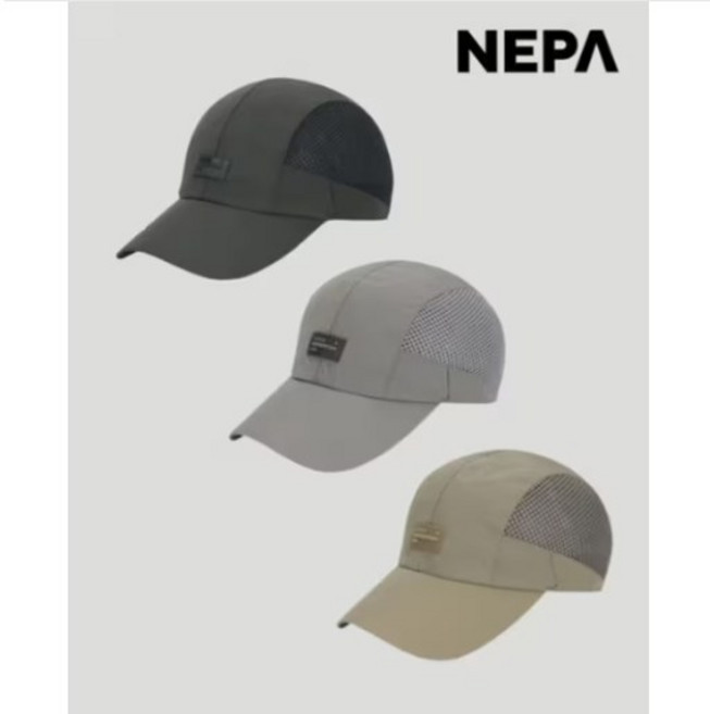 네파 남녀공용 밸런스 하프 메쉬 캡 모자 7MC7414 151 IBY183, FREE, DARK CHARCOAL(KC0)