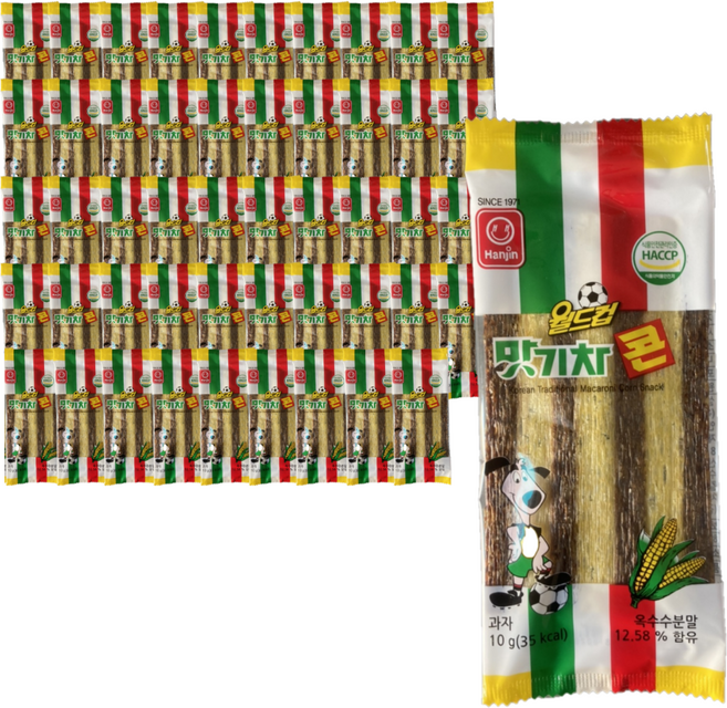 한진식품 맛기차콘, 10g, 50개