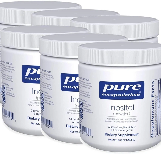 퓨어인캡슐레이션 이노시톨 파우더 Pure Encapsulations Inositol, 6개, 252g - 쿠팡