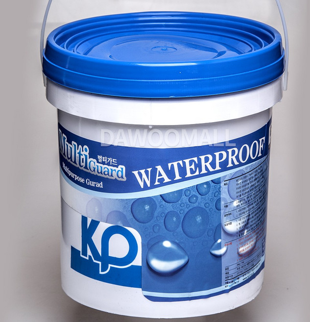 침투성 방수제 18kg 대용량 다목적 외벽 욕실 타일 드라이비트 방수액 페인트 혼합가능, 유백색(건조후투명), 1개