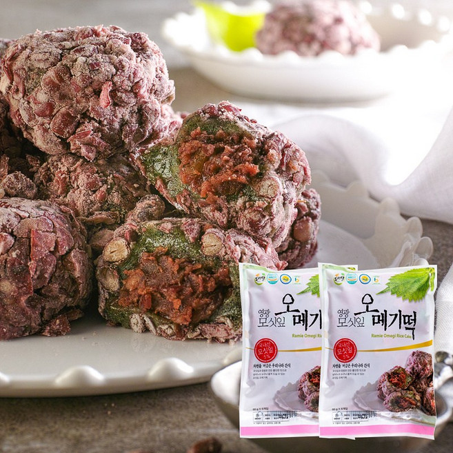 영광 두리담 모시오메기떡 6알 x 2봉, 720g, 4개